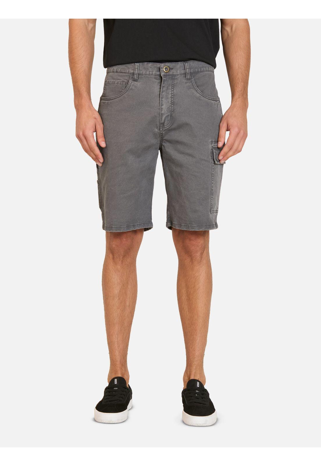 Bermuda Flowz Gris Hombre Volcom-0