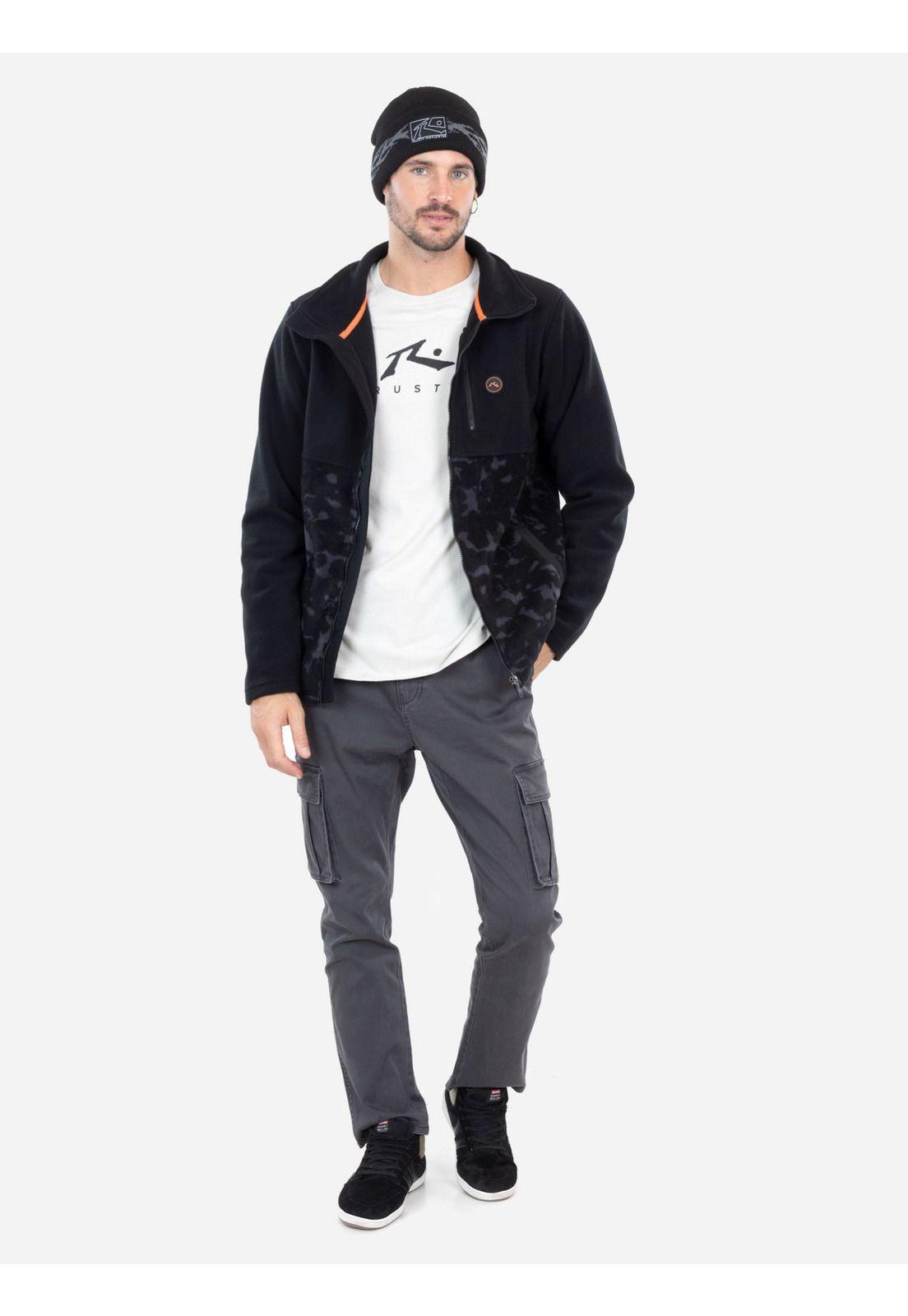 Poleron Pivot Multicolor Hombre Rusty-3
