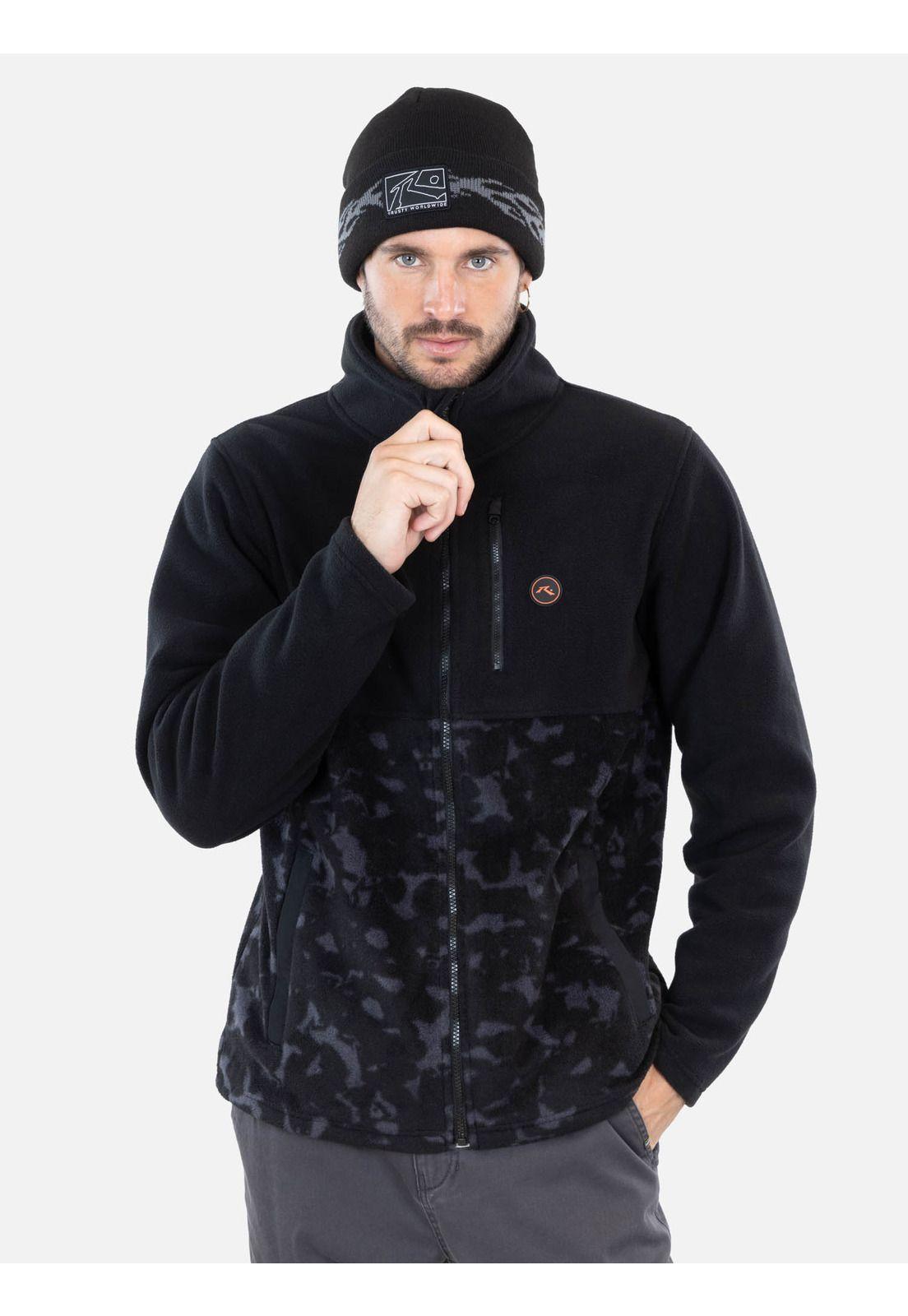 Poleron Pivot Multicolor Hombre Rusty-0