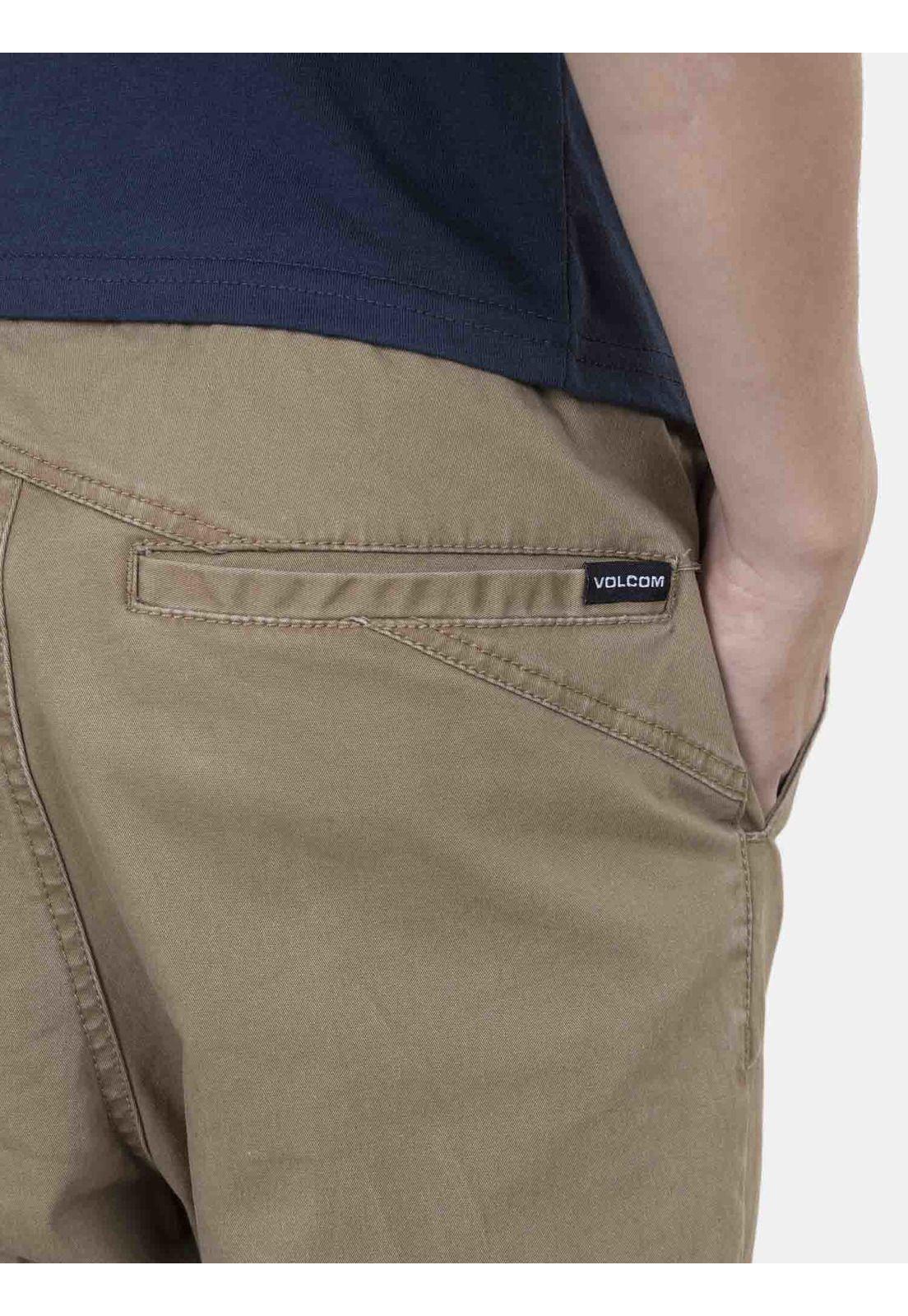 Pantalon Juvenil 7N189-MI22 Khaki Volcom-2