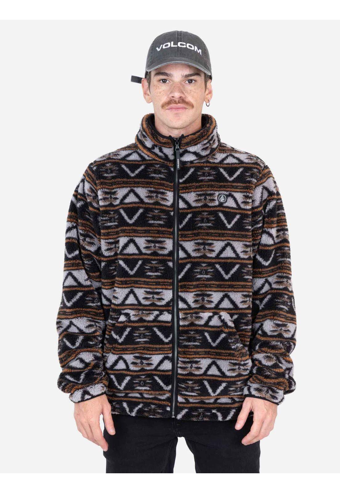 Poleron Flow Multicolor Hombre Volcom-0