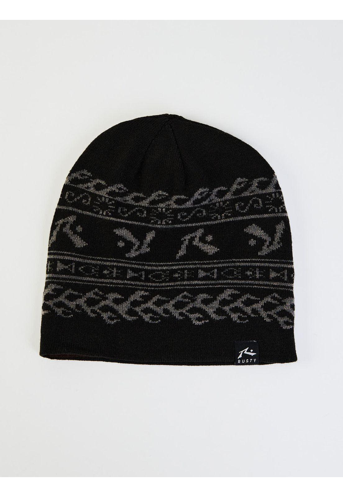 Gorro Slashor Negro Hombre Rusty-0