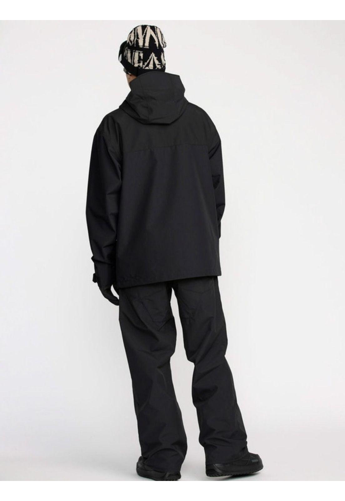 Parka Snow Buckthreeeighty Black Negro Hombre Volcom-3