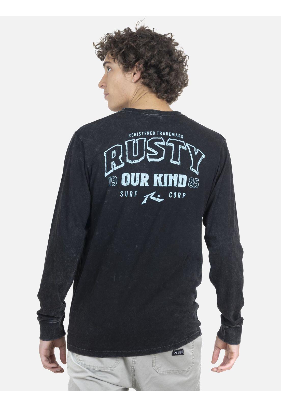 Polera Hombre 7P243-MV22 Negro Rusty-1