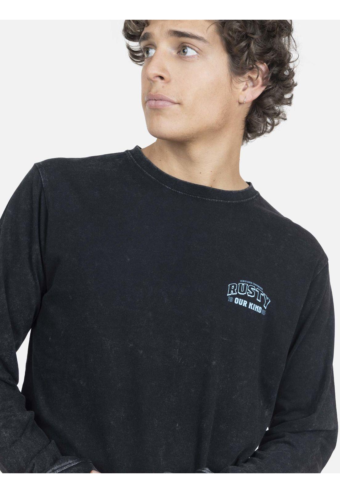 Polera Hombre 7P243-MV22 Negro Rusty-2