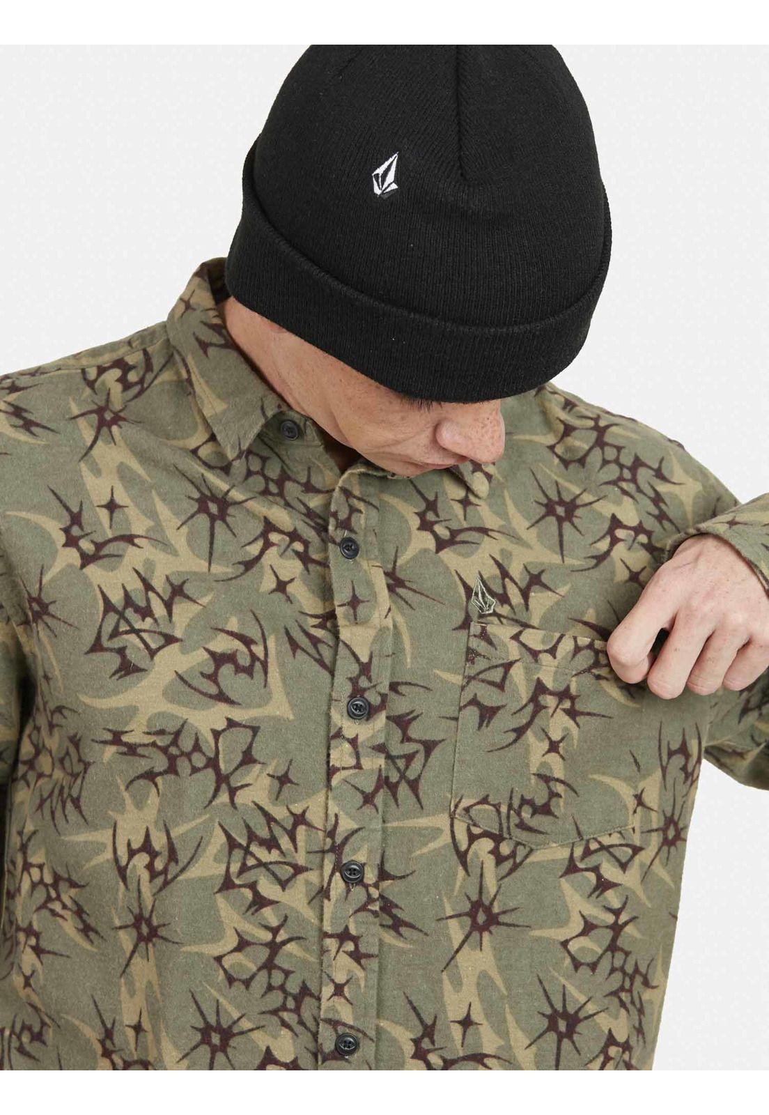 Camisa Dark Vc Hombre Multicolor Volcom-2