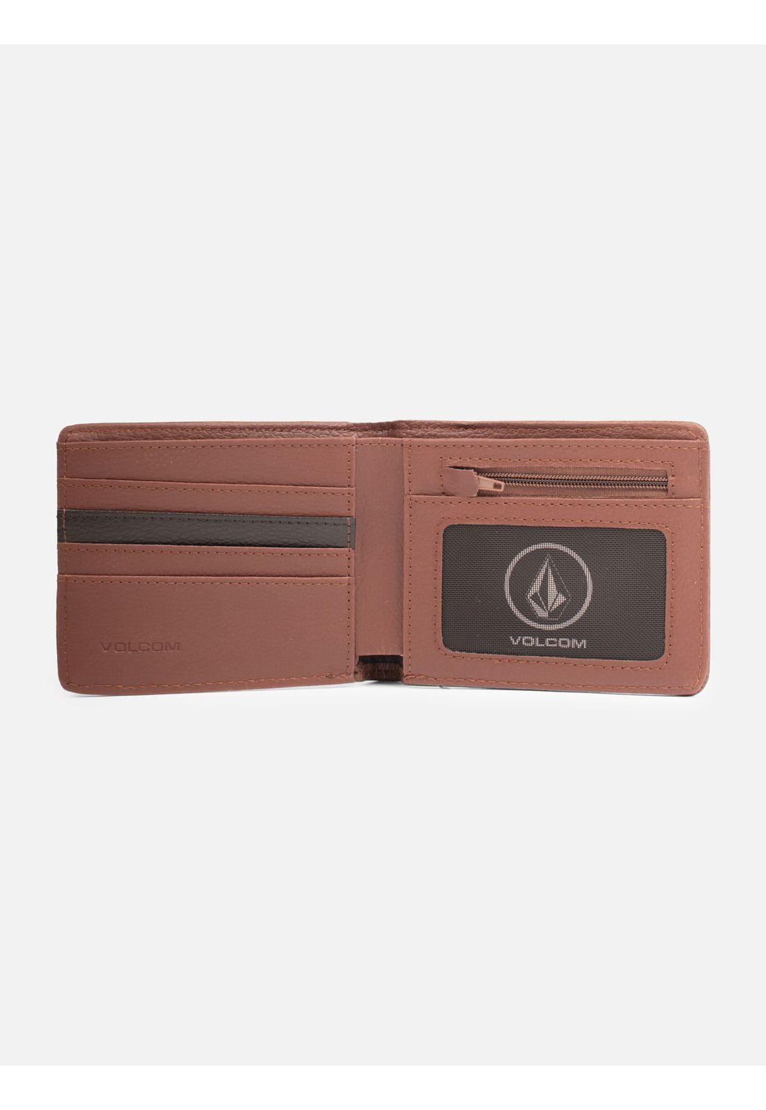 Billetera Slim Stone Café Hombre Volcom-2