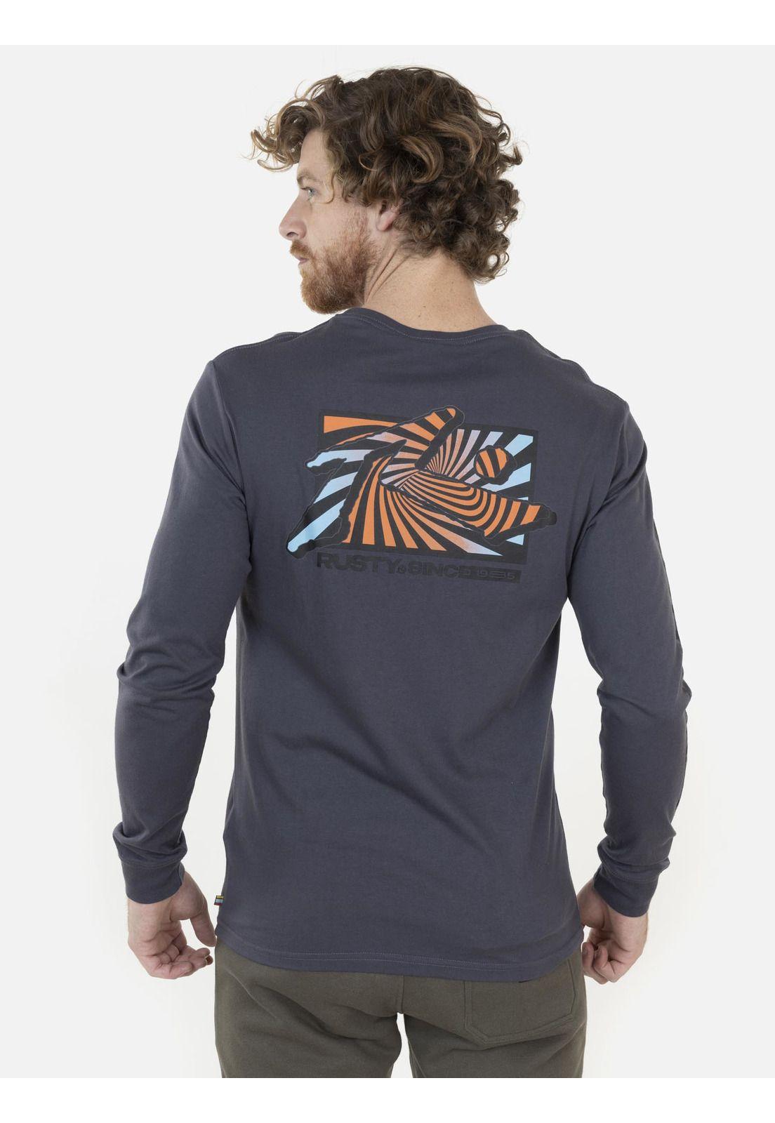Polera Hombre 7P270 Gris Oscuro Rusty-1