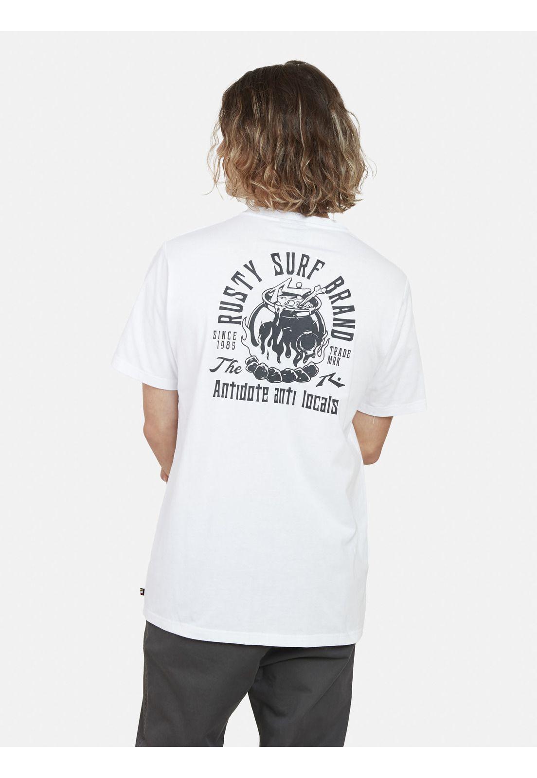 Polera Anti Locals SS tee Hombre Blanco Rusty-1