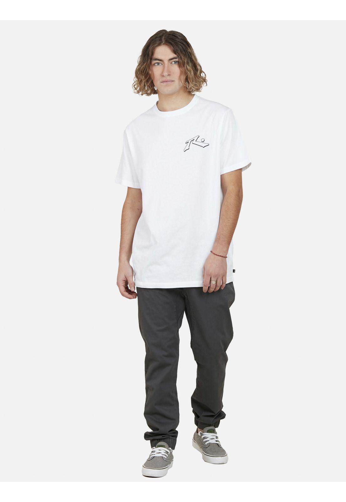 Polera Anti Locals SS tee Hombre Blanco Rusty-3