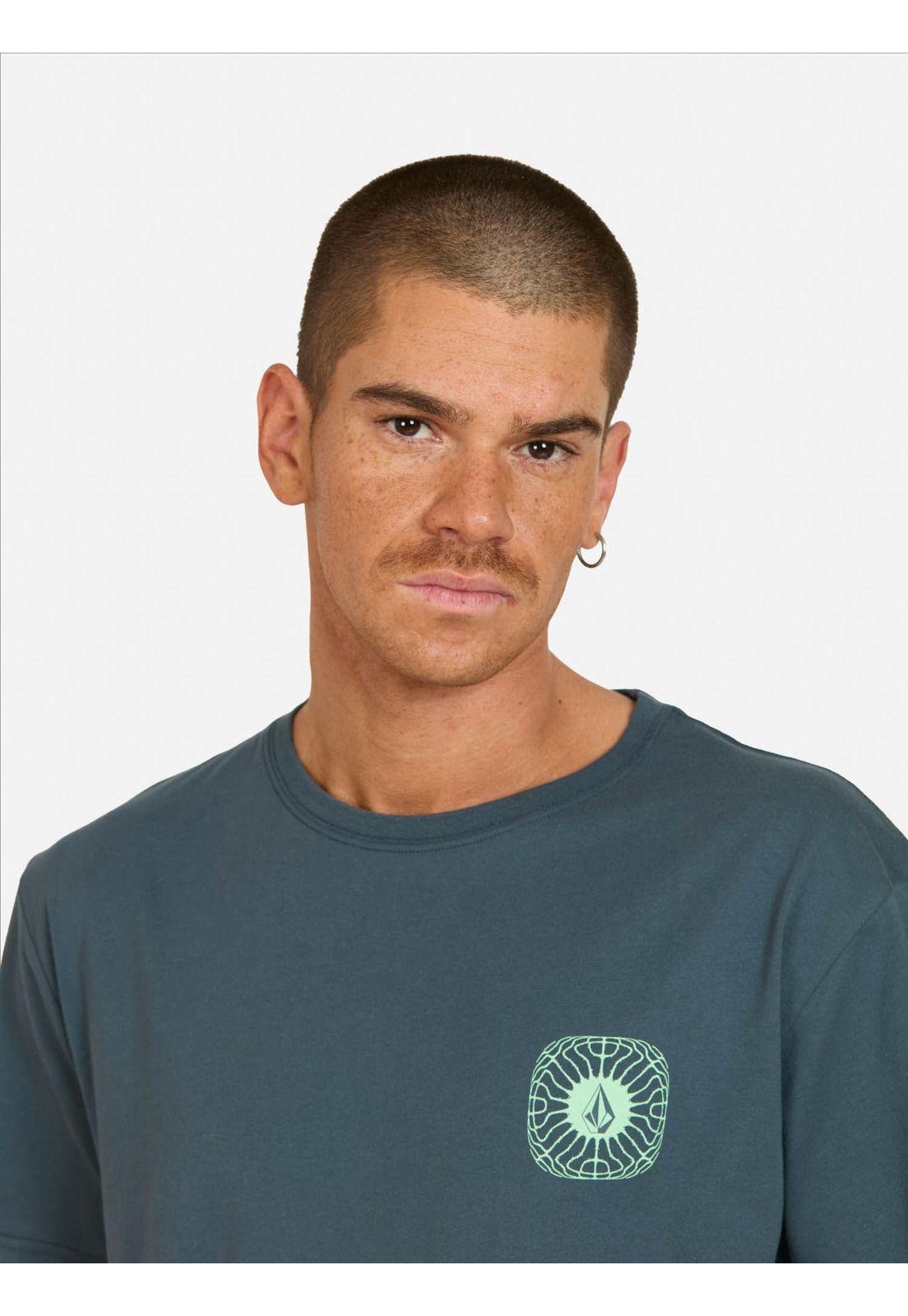 Polera MC Frequency Azul Hombre Volcom-2