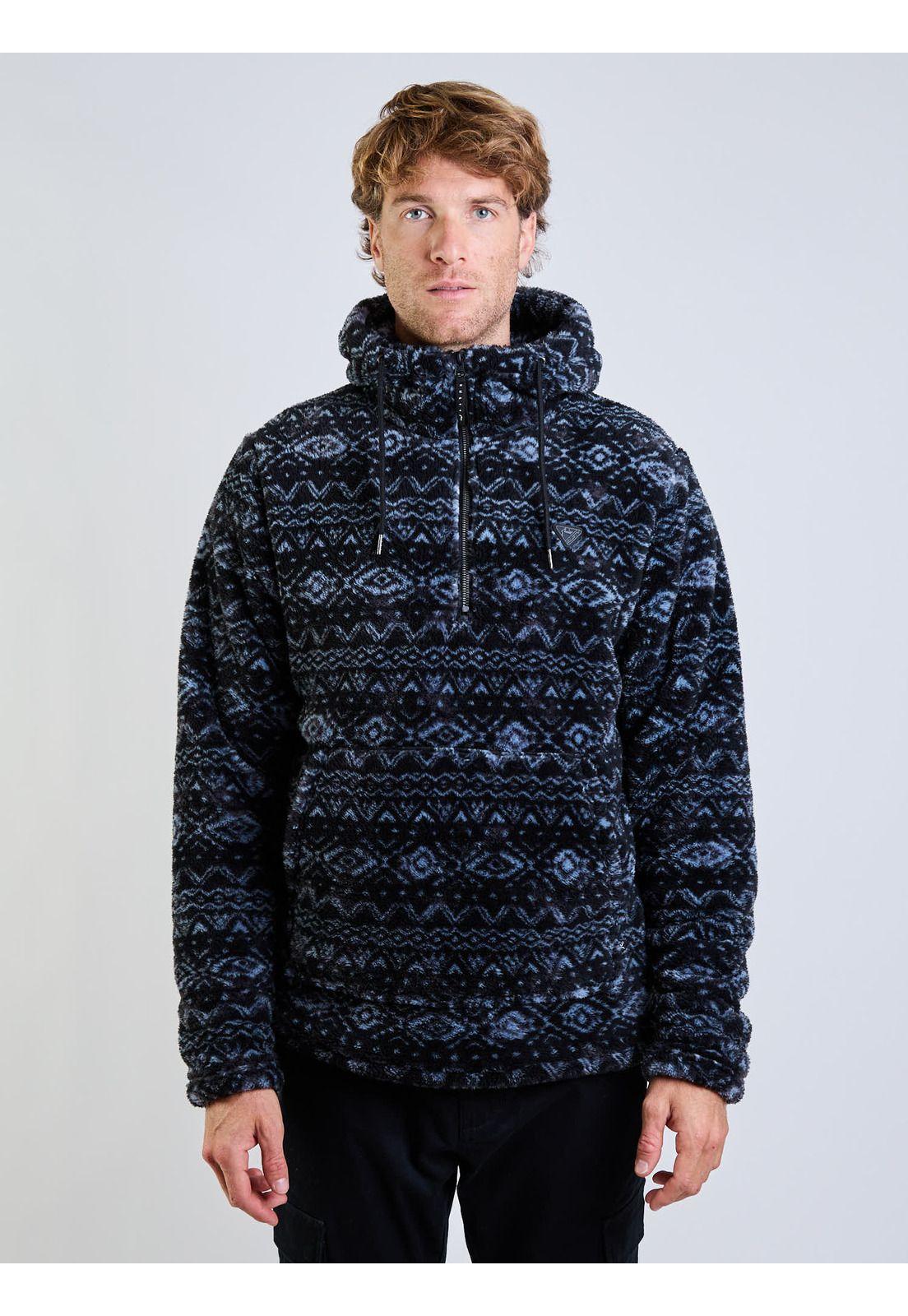 Poleron Chiporro Low Tide Gris Hombre Rusty-0