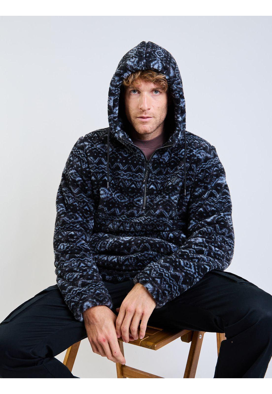 Poleron Chiporro Low Tide Gris Hombre Rusty-6