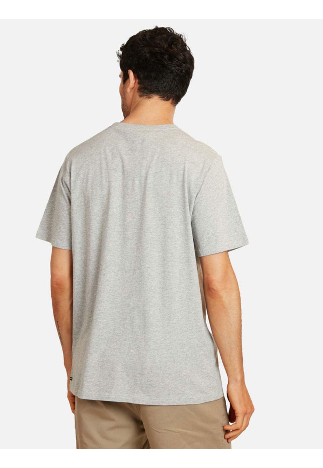 Polera Crisp Stone Gris Hombre Volcom-1