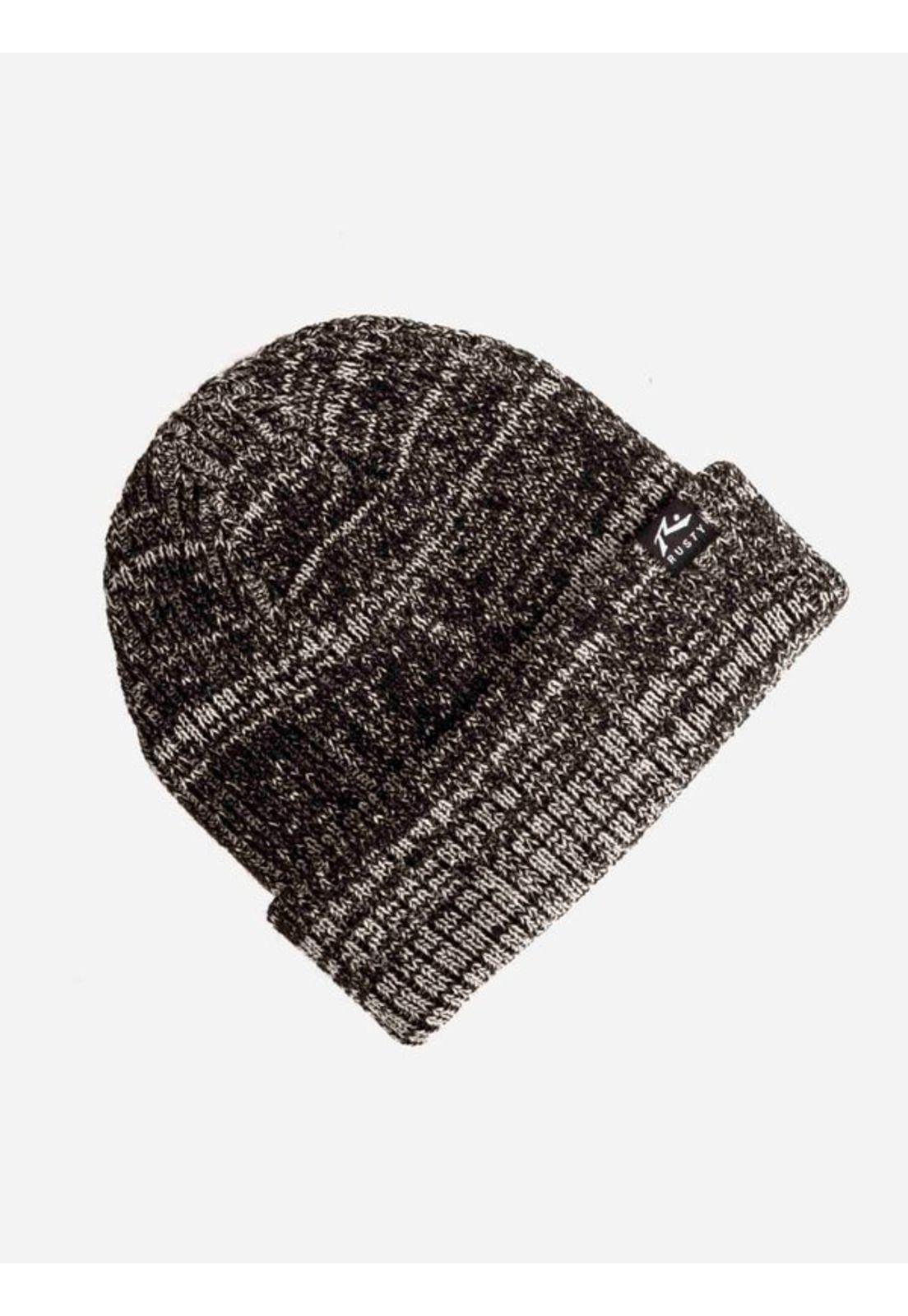 Gorro ORIGINAL R BEANIE Hombre Negro Rusty-0