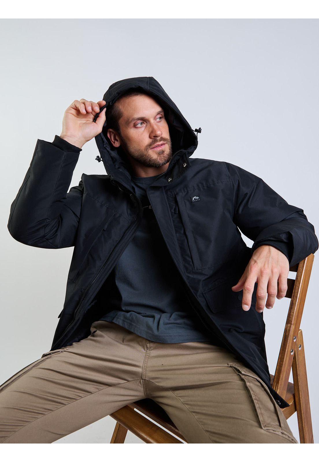 Jacket Cross Tide Negro Hombre Rusty-7