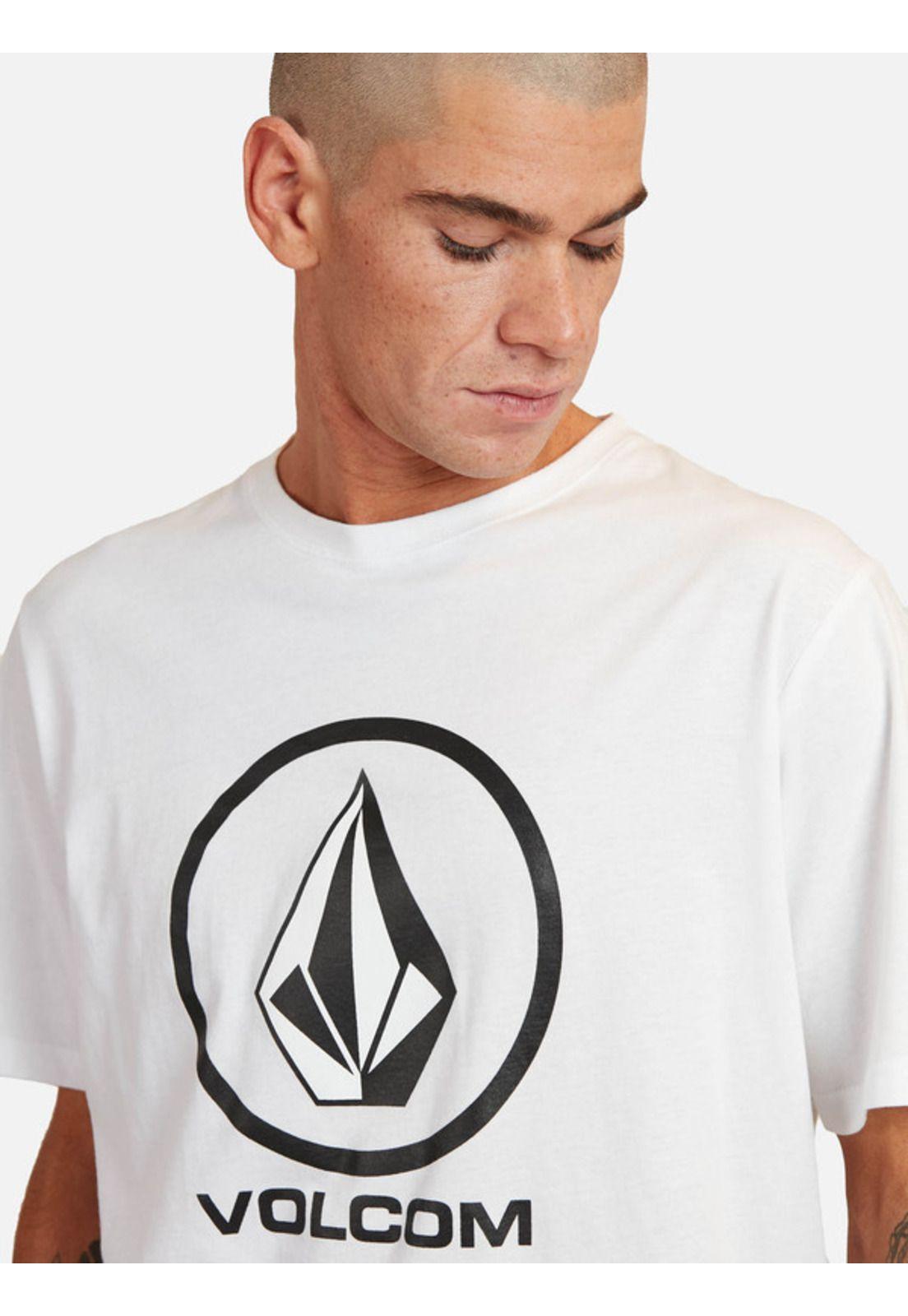 Polera Crisp Stone Blanco Hombre Volcom-3