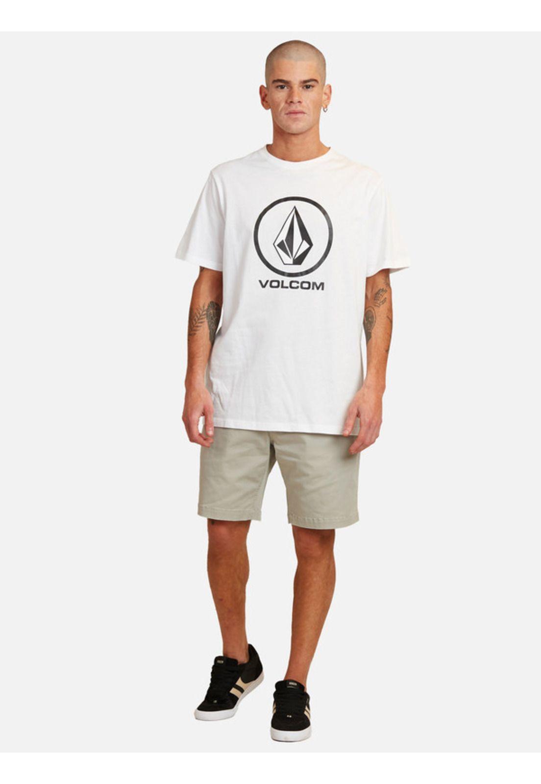 Polera Crisp Stone Blanco Hombre Volcom-4
