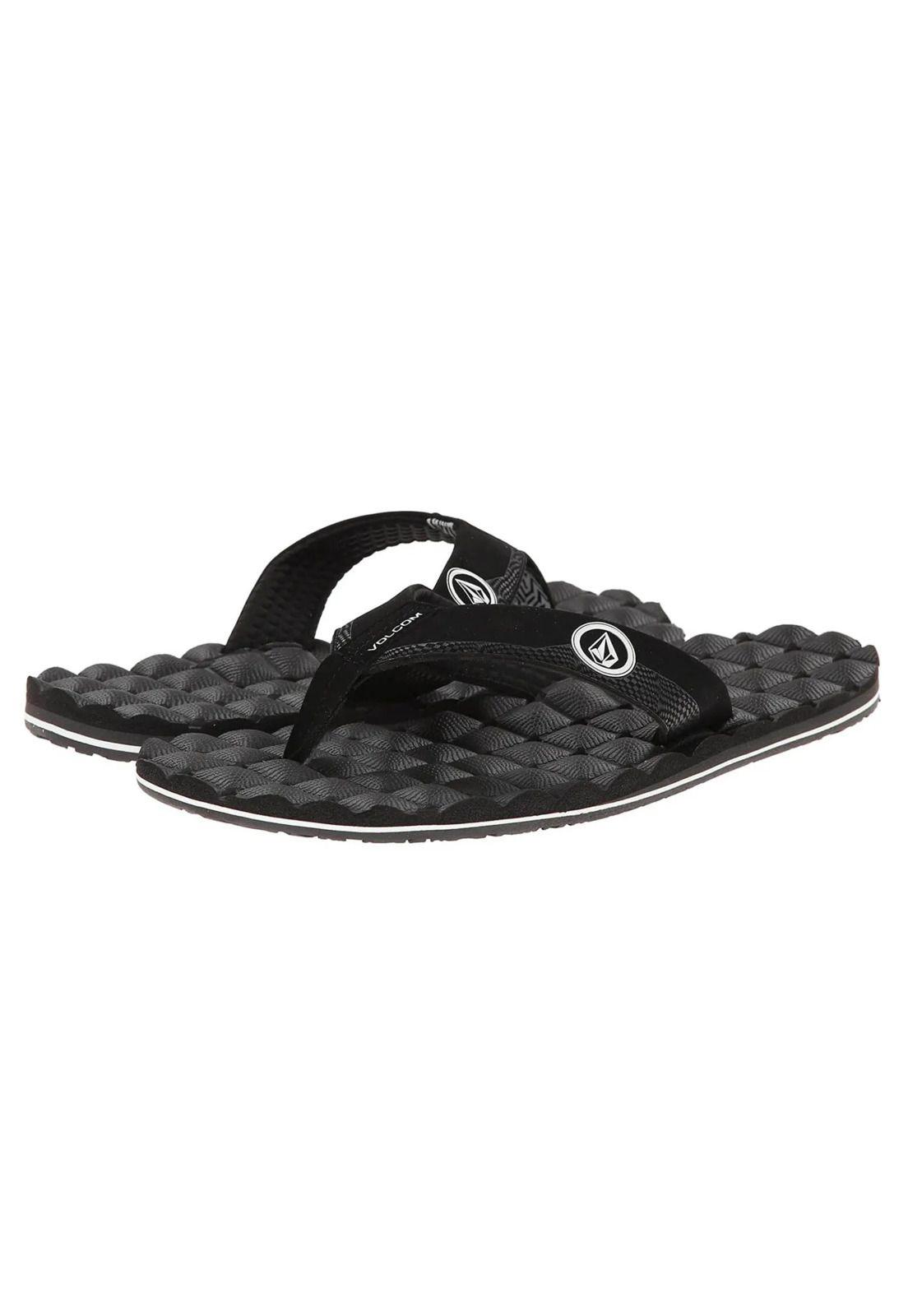 Sandalias RECLINER Hombre Negro Volcom-0