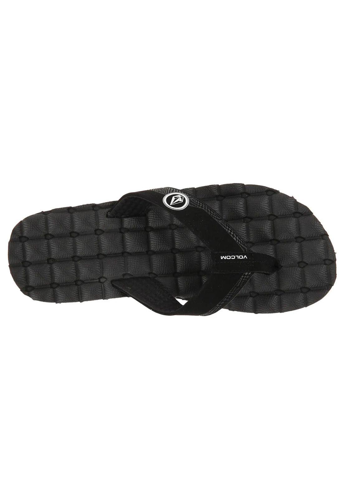 Sandalias RECLINER Hombre Negro Volcom-1