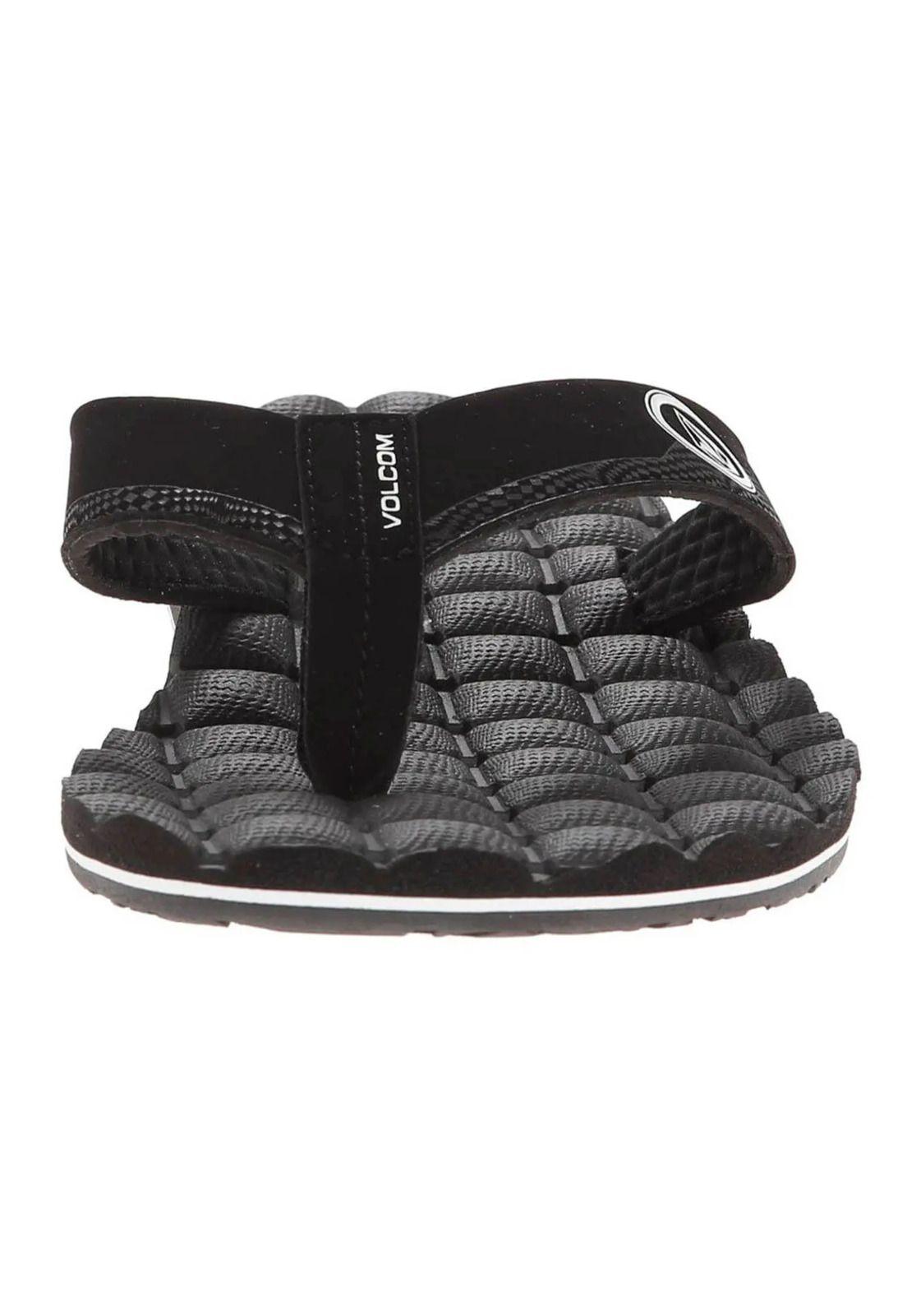 Sandalias RECLINER Hombre Negro Volcom-2
