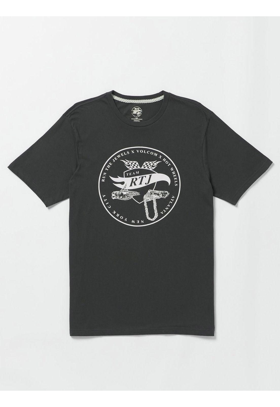 Polera Rtj X Hot Wheels Sst Gris Hombre Volcom-2