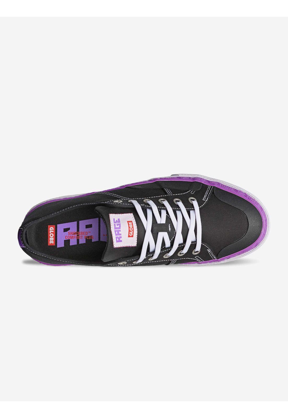Zapatillas 7Z374-MI Liso Black  Hombre Globe-2