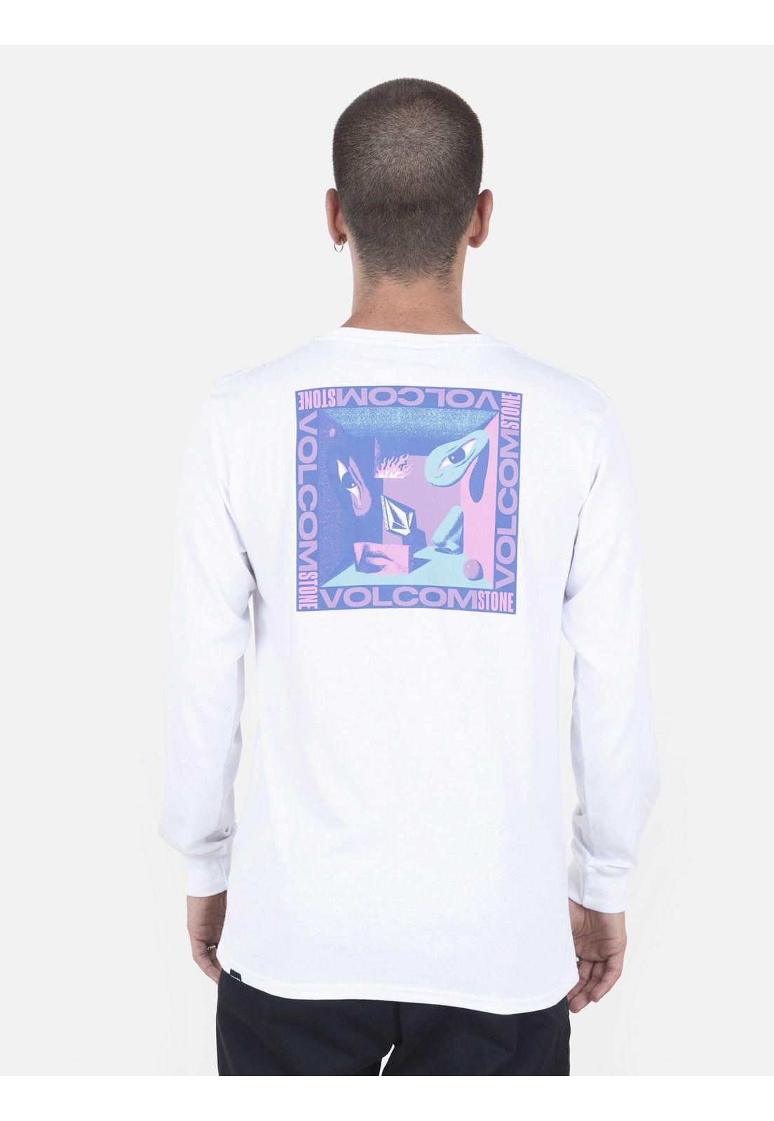 Polera Hombre MAX LOEFFLER FA LS Blanco Volcom-1