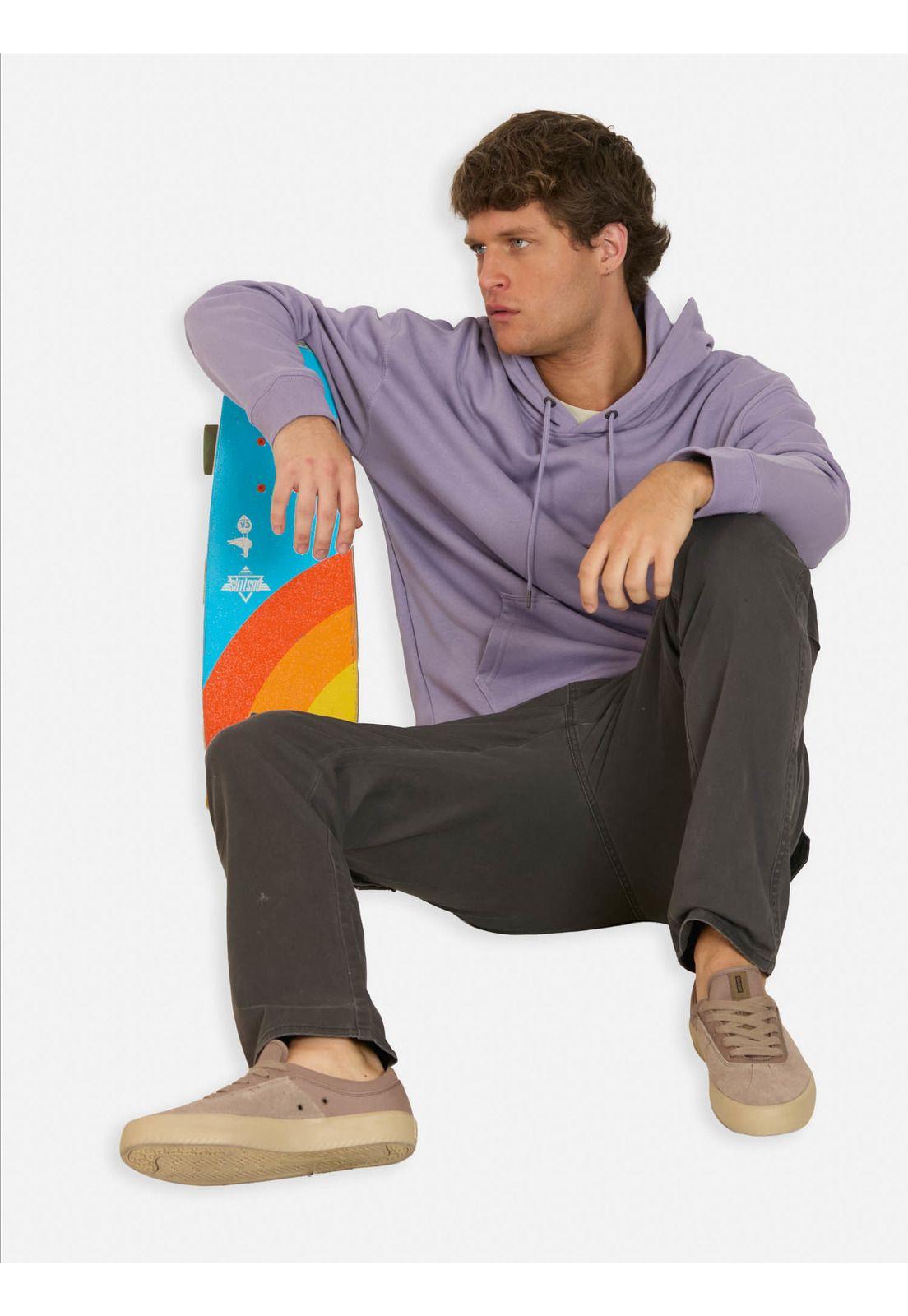 Poleron Canguro Beach Morado Hombre Rusty-3