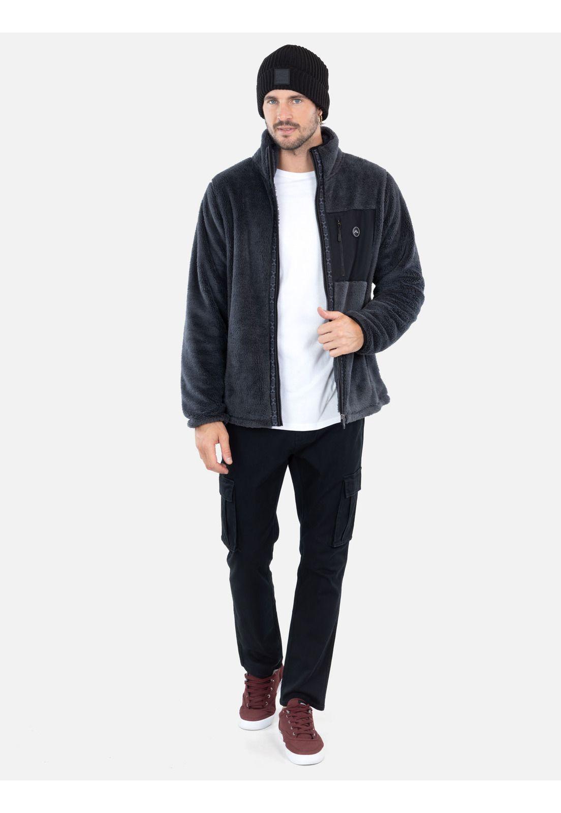 Poleron Zeal Gris Hombre Rusty-3