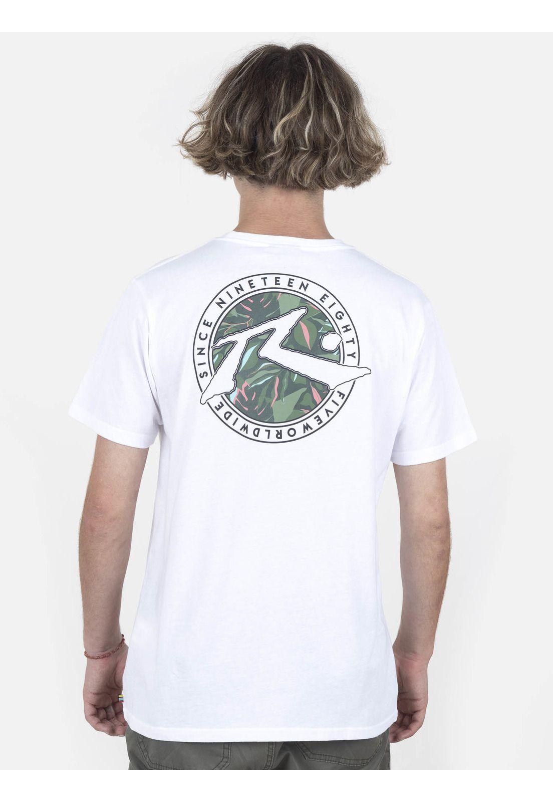 Polera Hombre LEAF CAMO Blanco Rusty-1