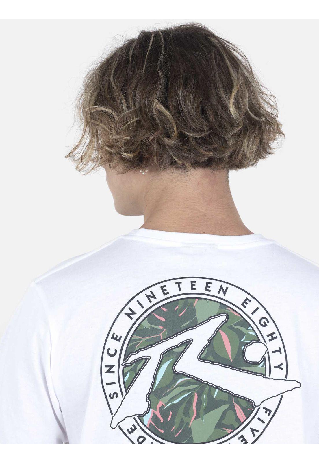 Polera Hombre LEAF CAMO Blanco Rusty-2