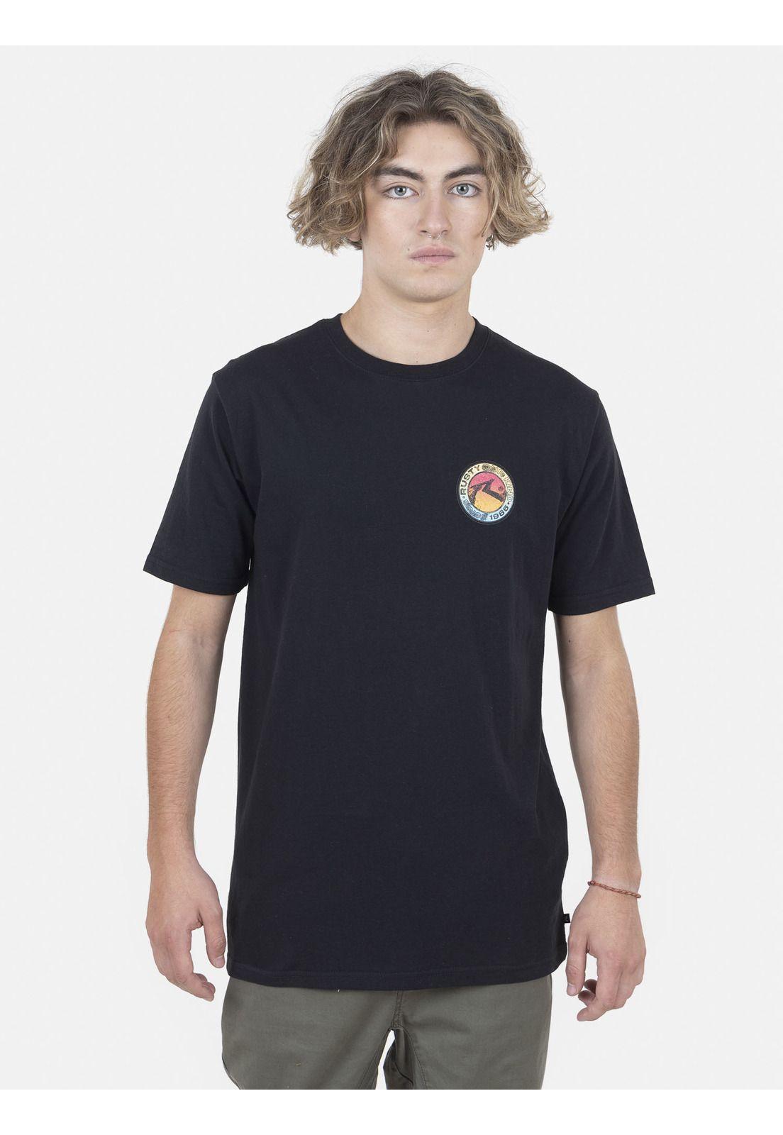 Polera Hombre OUR KIND Negro Rusty-0