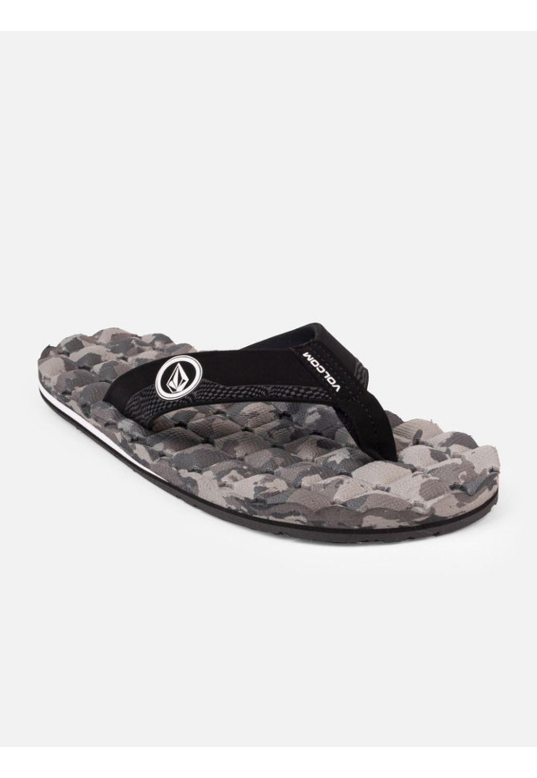 Sandalias Tt Recliner Gris Hombre Volcom-1