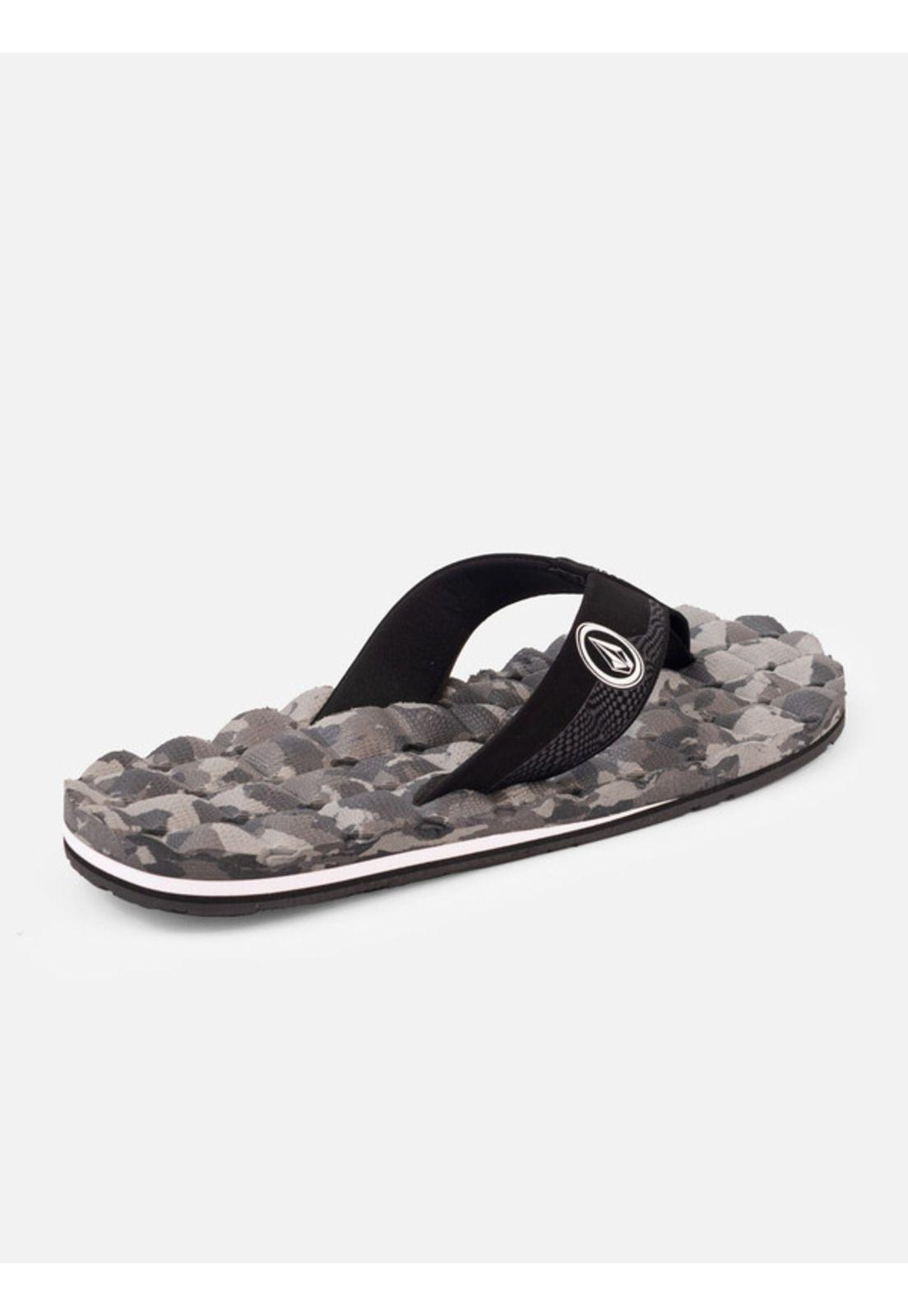 Sandalias Tt Recliner Gris Hombre Volcom-2