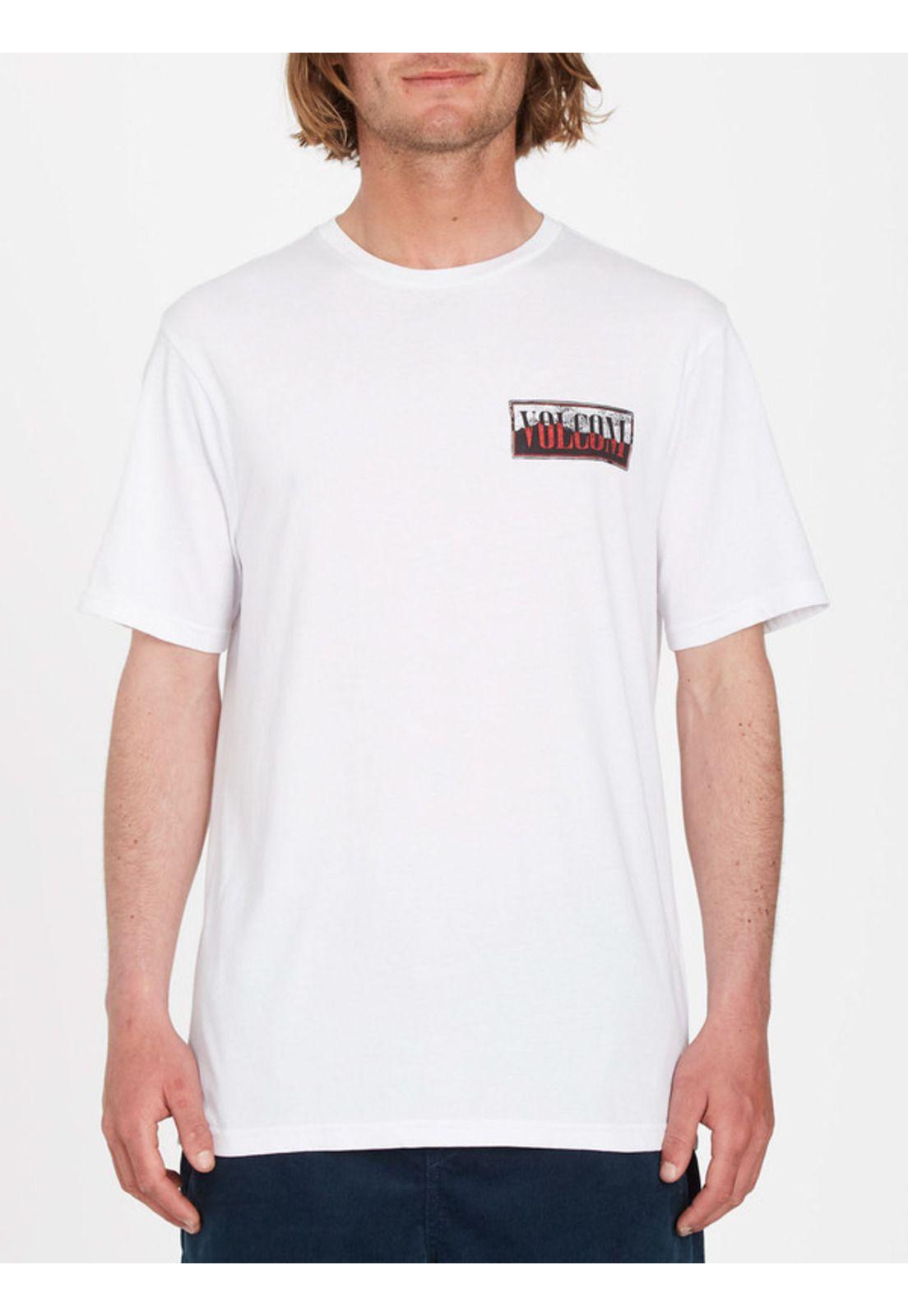 Polera Surf Vitals Jack Robinson Blanco Hombre Volcom-0