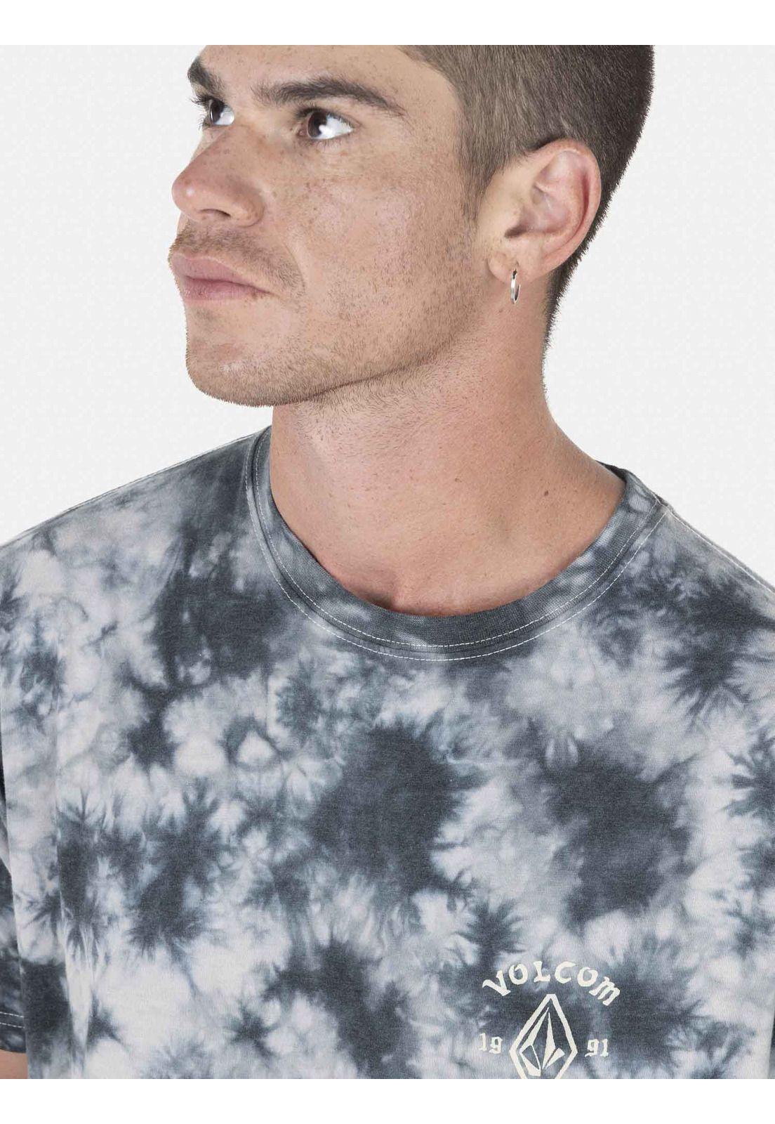 Polera Hombre STONED SINCE S/S TEE Multicolor Volcom-2