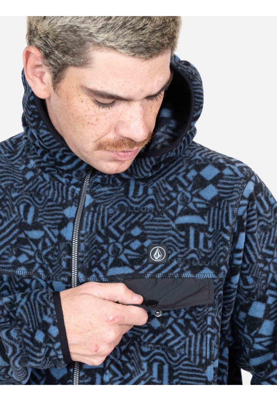 Poleron Crave Multicolor Hombre Volcom-2