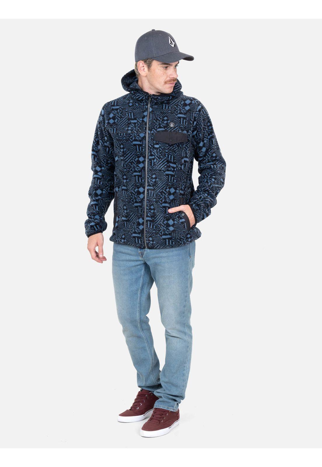 Poleron Crave Multicolor Hombre Volcom-3