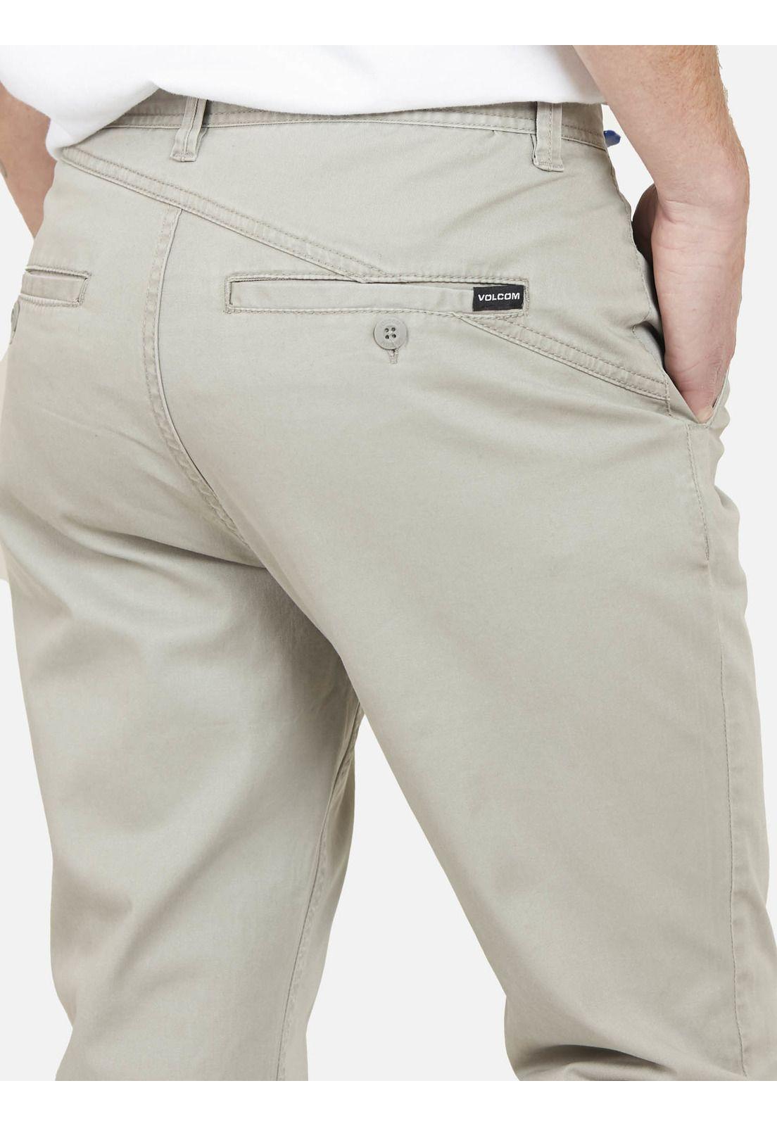Pantalón Clasico 7N124 Hombre Beige Volcom-1