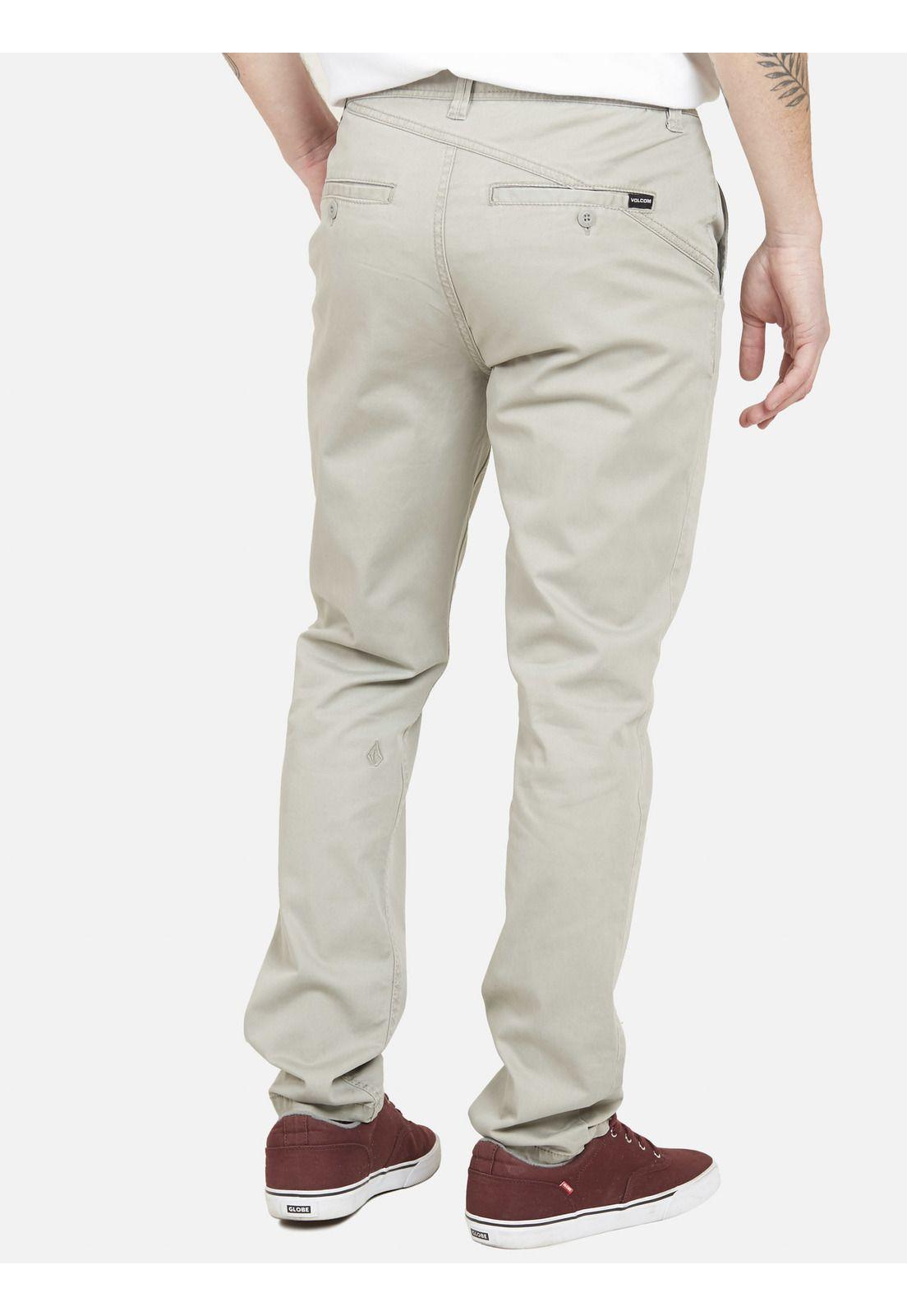 Pantalón Clasico 7N124 Hombre Beige Volcom-3
