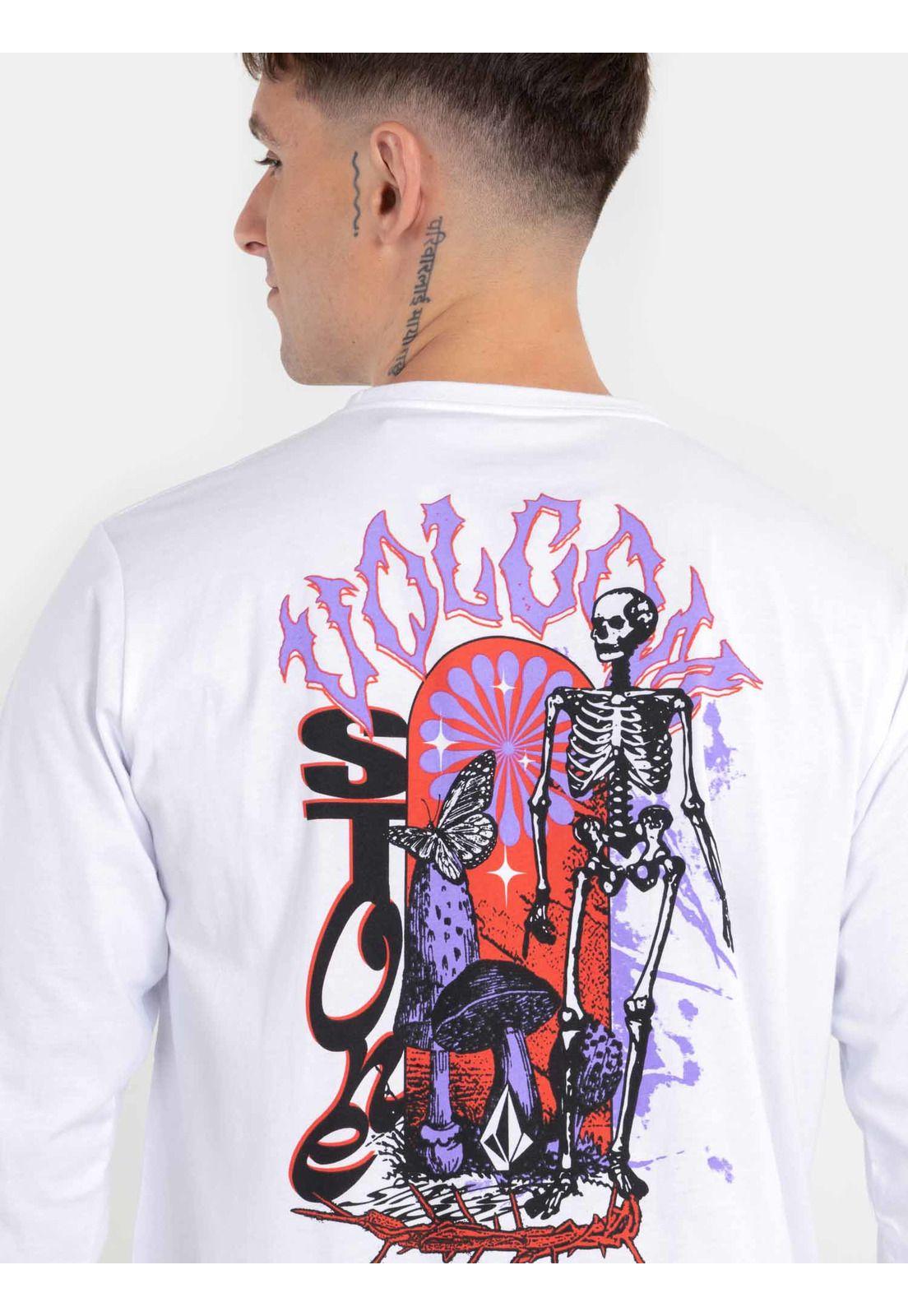 Polera Vision Ls Tee Blanco Hombre Volcom-2