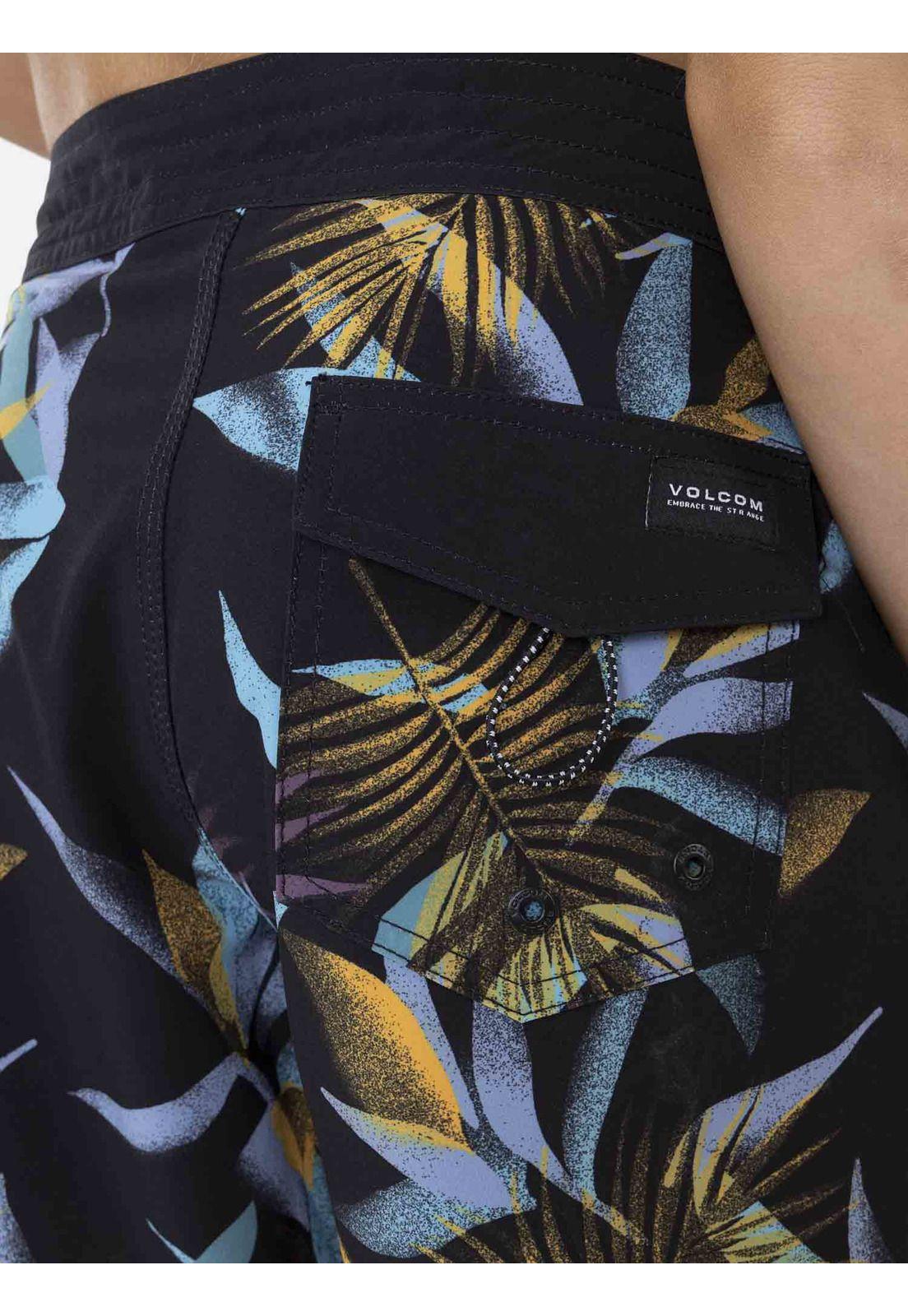 Traje de Baño LEAF SPRAY FLORAL TRUNKS Juvenil Multicolor Volcom-2
