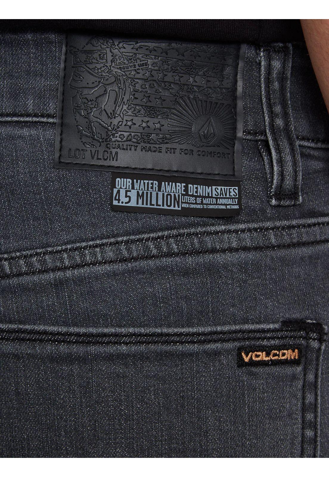 Jeans Solver Hombre Gris Volcom-2