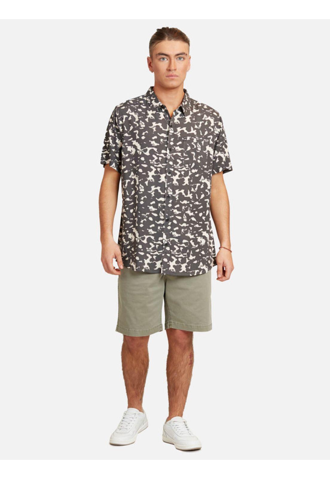 Camisa Enchanted Elements Multicolor Hombre Rusty-4