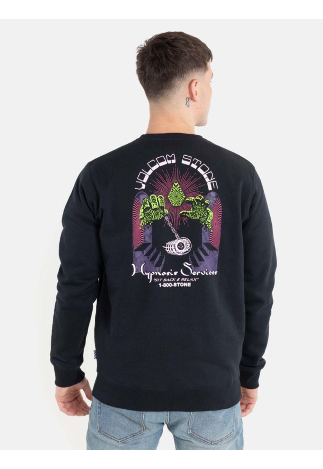 Poleron Hipnosis Crew Hombre Volcom-1