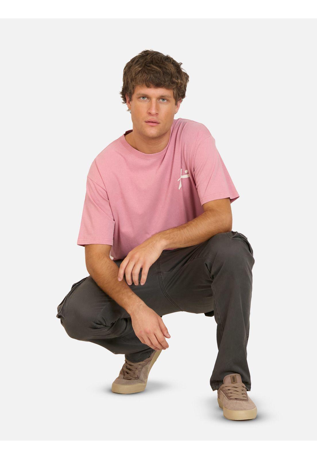 Polera MC Flash Rosado Hombre Rusty-3