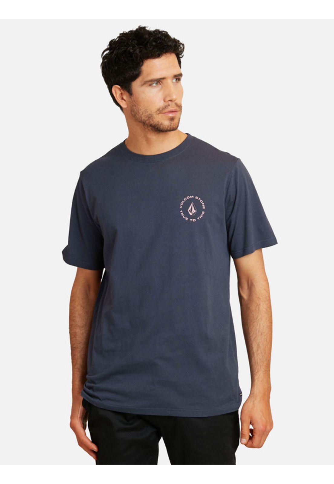 Polera Mangler Sst Azul marino Hombre Volcom-0