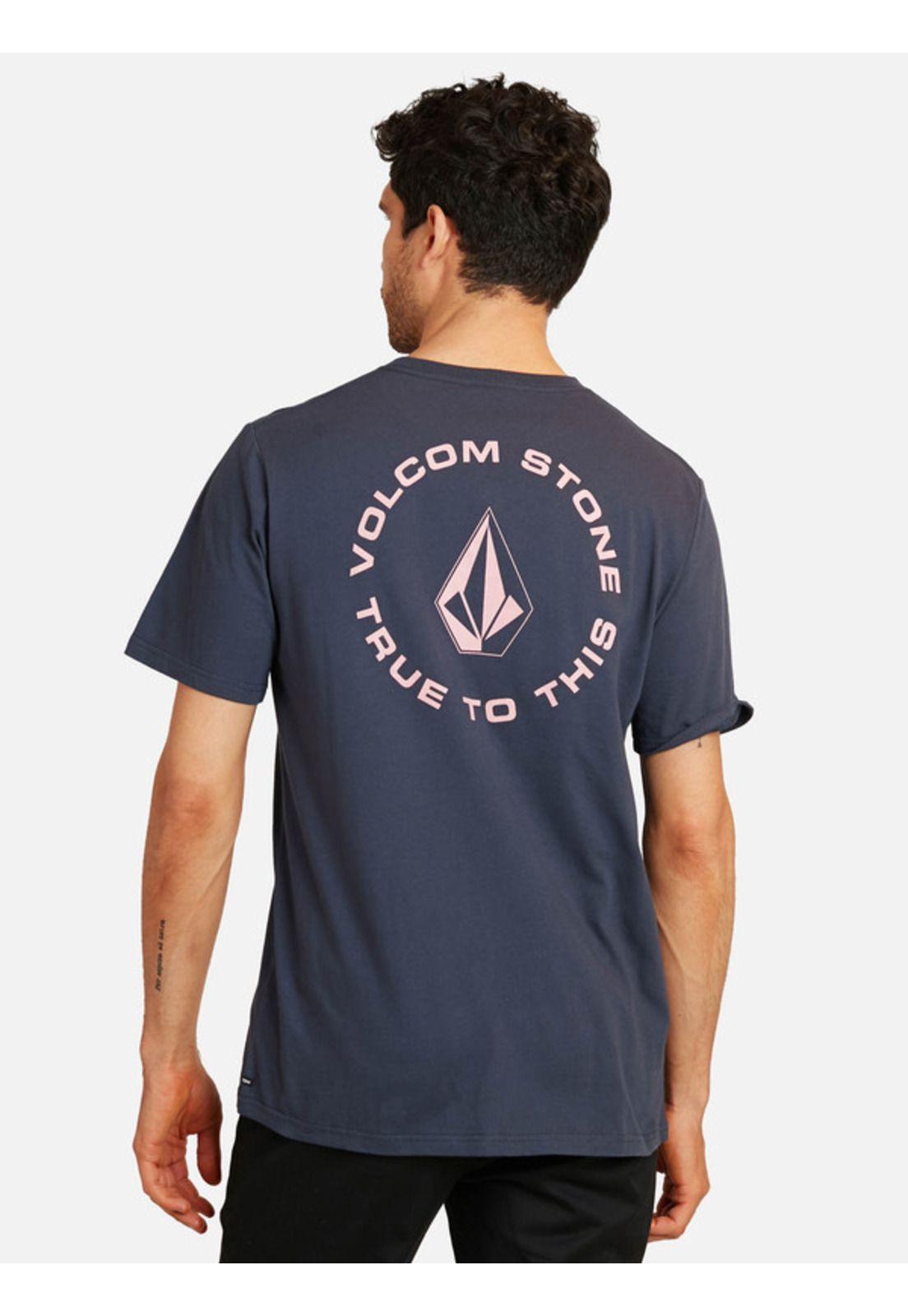 Polera Mangler Sst Azul marino Hombre Volcom-1