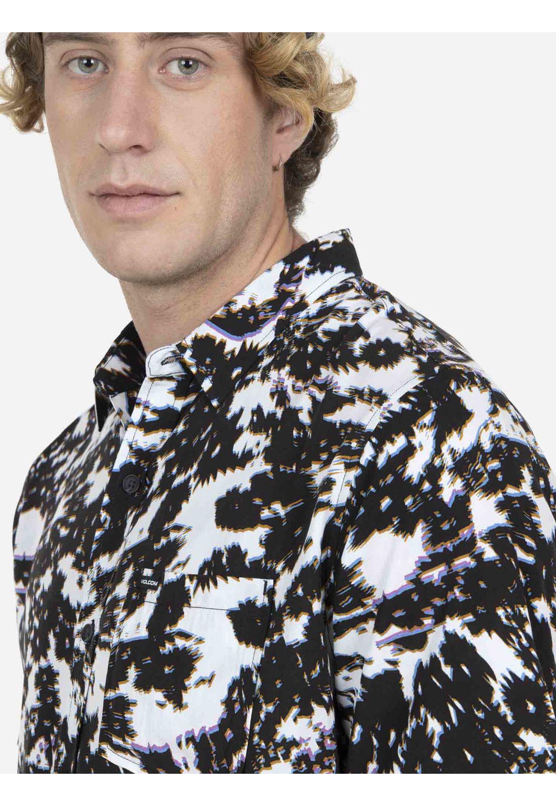 Camisa M/C Hombre 7C335-MV22 Negro Volcom-2